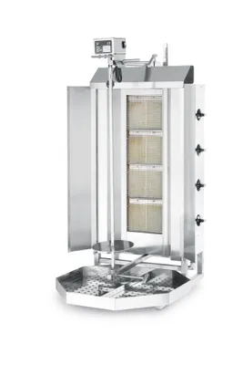 Obrázek produktu pro Plynový gril na kebab Profi Line, HENDI, Profi Line, 13kW, 735x745x(H)1110mm
