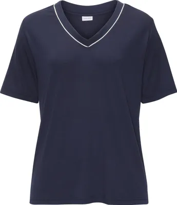 Produktbild von LASCANA Pyjama 2 -teilig blau-geblümt Größe 44/46