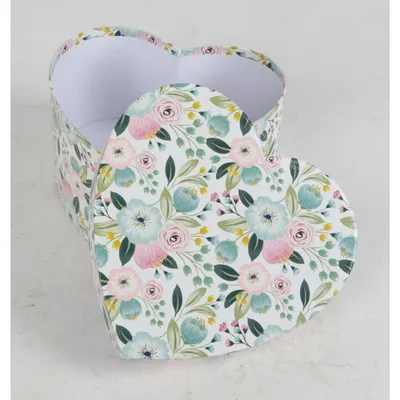Image de 8x 4pcs Set Dekobox HERZFORM Boîtes Cadeaux habitent boîtes