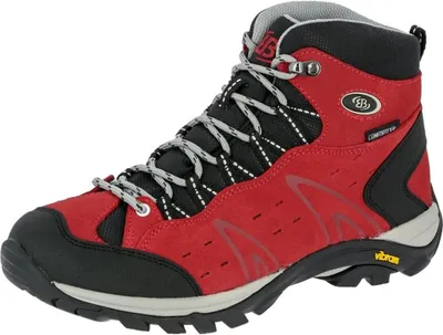 Immagine prodotto di Brütting Scarpe da Trekking Per Donna Mount bona high-Rosso-Nero