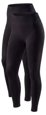Produktbild von Thermoleggings Damen Skiunterwäsche 38 bis 50 Komfortbund angeraute Leggings