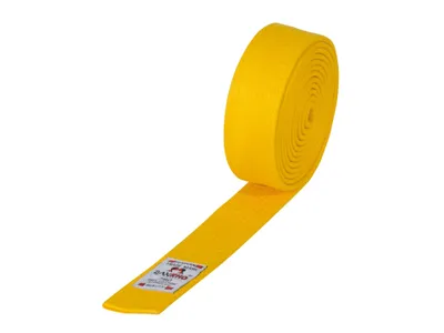 Produktbild von DANRHO Judo / Ju-Jutsu Gürtel. 4 cm breit gelb 240