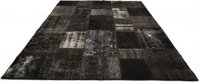 Productafbeelding van Patchwork, zwart (200x300 cm)