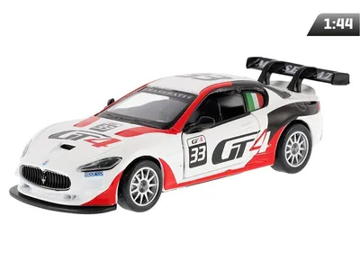 Productafbeelding van Model 1:43, Maserati GranTurismo MC GT4, biało-czerwony