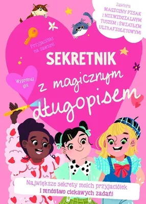 Immagine prodotto di Sekretnik dla Dzieci Przyjaciółki - Z Magicznym Długopisem