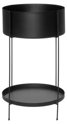 Obrázek produktu pro Kovový stojan na květiny s policí, Ø 37 cm