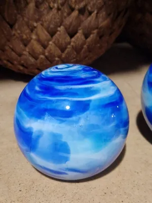 Produktbild von Ersatzglaskugel blau Ersatzkugel blau - 15 cm