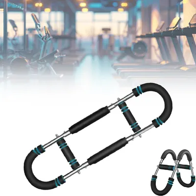 Produktbild von Twister Armtrainer, Verstellbares Brust Trainingsgerät(40 kg), Multifunktionales U-förmiges Armtrainer mit abnehmbarem Design für Zuhause Fitnessübungen