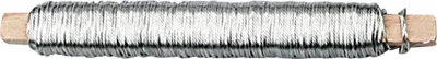 Produktbild von Creativ Company Blumendraht, Stärke 0,6 mm, Silber, 50 m 1 Rolle