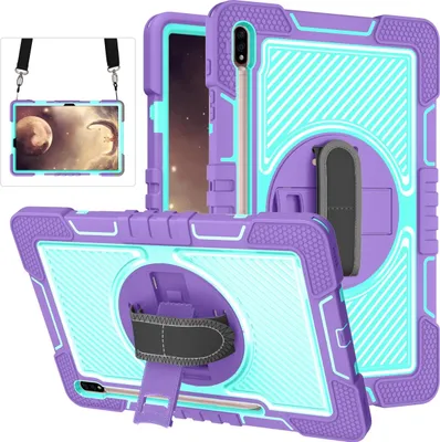 Produktbild von Für Samsung Galaxy Tab S10 Plus / S9 Plus FE Plus 360 Grad Tasche Hülle