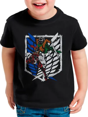 Produktbild von A.N.T. Mikasa Fight Kinder T-Shirt attack anime japan manga on titan aot