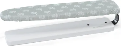 Produktbild von Foppapedretti LoStiramaniche, Ärmelbügelbrett, Aluminium, Baumwolle, Polyester, Trocken-Bügeleisen, Schwarz, Grau, Weiß, Abbildung, Grau, Weiß