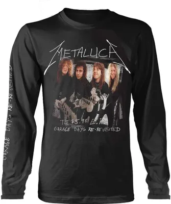 Image de Metallica - T-shirt unie homme/femme manches longues PH3670 (S) (Noir)