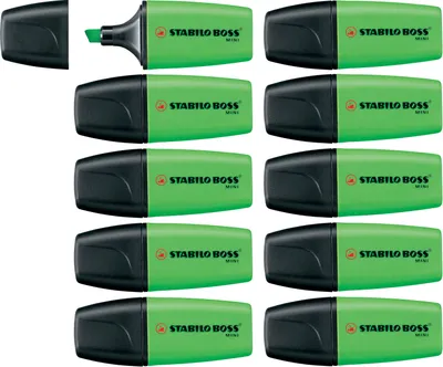 Produktbild von Textmarker - STABILO BOSS MINI - Einzelstift - grün