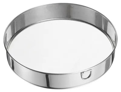 Edelstahl Mehlschwinge 10 Zoll 40 Mesh feines Sieb