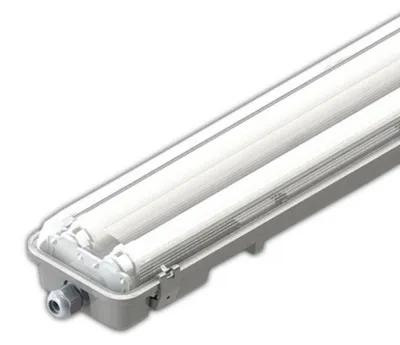 Immagine prodotto di Plafoniera LED 44Watt Impermeabile 2 Tubi T8 150Centimetri - Temperatura colore Lampada 4500K Bianco Naturale