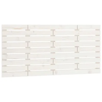 Obrázok produktu pre vidaXL Nástenné čelo biele 146x3x63 cm Masívne borovicové drevo