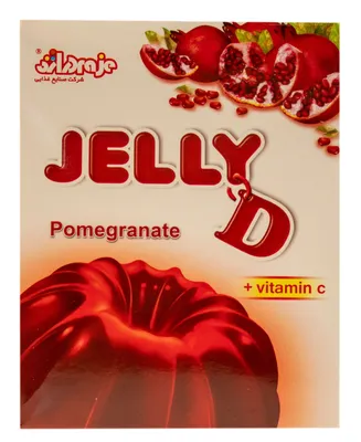 Produktbild von Jelly-D Wackelpudding Granatapfel 100g
