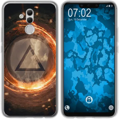 Produktbild von PhoneNatic Case kompatibel mit Huawei Mate 20 Lite Silikon-Hülle Element Feuer M3