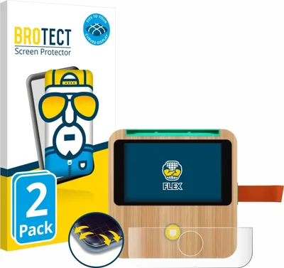 Produktbild von 2x BROTECT Fullscreen Schutzfolie für tigerbox Touch Plus Displayschutz Folie Fullcover Klar Transparent