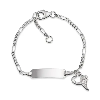 Produktbild von Herzengel ID-Armband HEB-NAME-01H Silber Herzengel