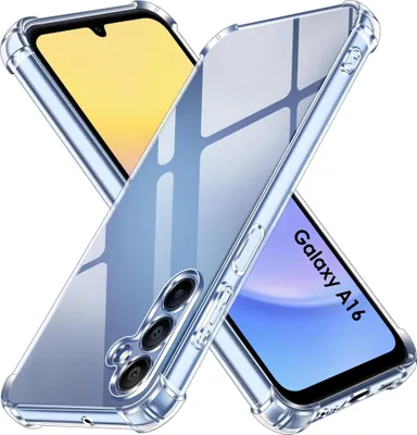 Two transparent phone cases are shown overlapping each other against a white background.