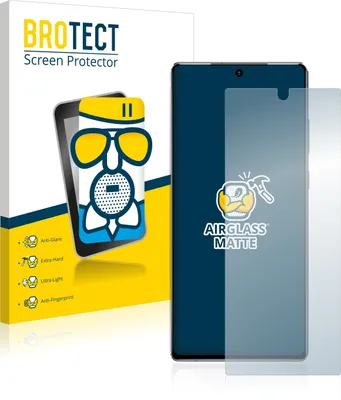 Produktbild von BROTECT Entspiegelungs Schutzglas für Samsung Galaxy Note 20 Schutzfolie Panzer Folie Glas Display Schutz matt