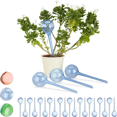 Produktbild von relaxdays 24 x Bewässerungskugeln blau