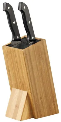 Produktbild von Messerblock m. Borsteneinsatz, Holz