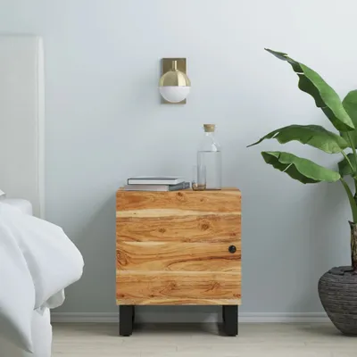Produktbild von vidaXL Nachttisch 40x33x46 cm Massivholz Akazie