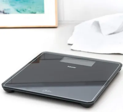 Produktbild von Beurer GS 400 Personenwaage Schwarz Sicherheitsglas XL-Display bis 200 kg