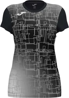 Produktbild von Joma Elite Viii Kurzarm-t-shirt Schwarz M Frau Schwarz M