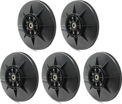 Produktbild von 5x Trade-Shop Klett Schleifteller / Haftteller / Stützteller 225mm kompatibel mit Powerplus X 0476, X 0477, X 0478, Pattfield PE-710 TBS
