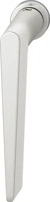Produktbild von FSB Fenstergriff - Fenstersteckgriff 34 1005 minimalistische runde Rosette, Aluminium silber eloxiert