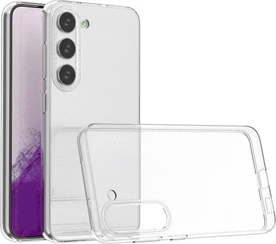 Image de Étui en silicone ultra-fin Starfix pour Samsung Galaxy S24 FE, transparent