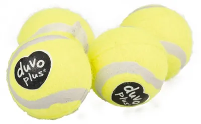 Produktbild von Duvo+ Hundespielzeug Tennisball gelb, Durchmesser: 4 cm