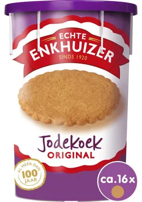Produktbild von Echte Enkhuizer Jodekoeken Original 298g – Traditionelle niederländische Kekse
