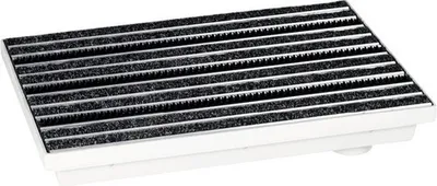 Produktbild von Fußabstreifkasten Wolfa 100x50x7 cm inkl. Rips-/ Bürsteneinlage