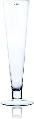 Produktbild von Glasvase, Dekoglas mit Fuß CIELO H. 40cm D. 11cm Glas konisch rund Sandra Rich
