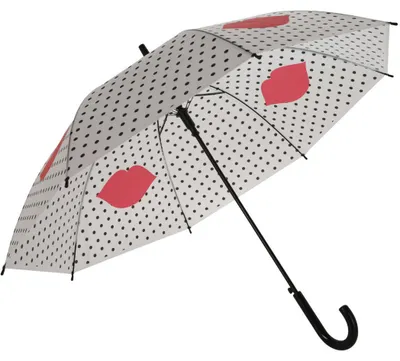 Obrázok produktu pre Veľký dáždnik s motívom úst Ø 110 cm