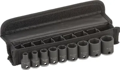 Produktbild von Bosch Professional 3/8" Steckschlüssel Einsätze Außen Sechskant Nüsse Set 9 tlg. ( 2608551098 )