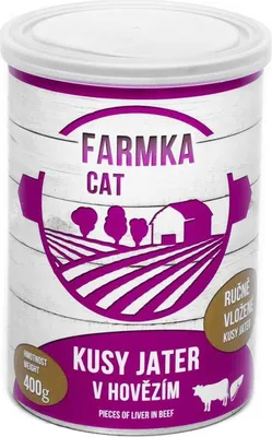 Immagine prodotto di FARMKA CAT con fegato 400 g
