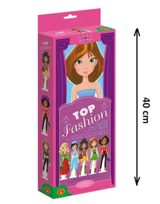 Obrázok produktu pre Kreatywna Lalka Modelka ALEX - Do Wycinania i Tworzenia Ubiorów