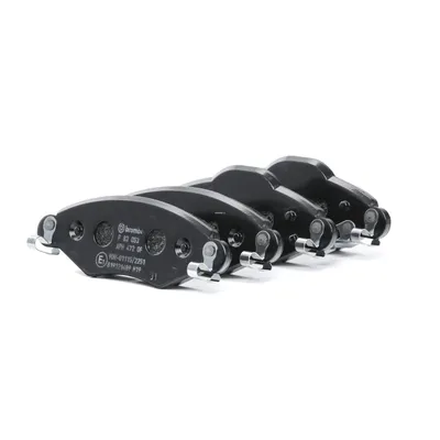 Image de Jeu de garnitures de frein Brembo, frein à disque essieu avant P 83 053