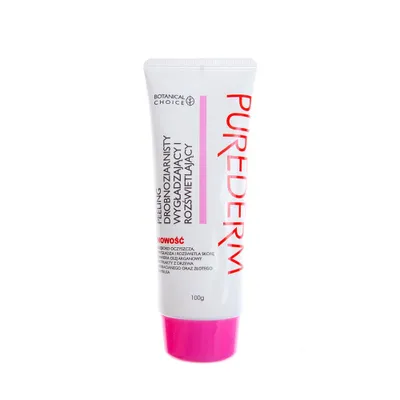 Zdjęcie produktu dla PUREDERM - Peeling drobnoziarnisty do twarzy wygładzający i rozświetlający, 100g