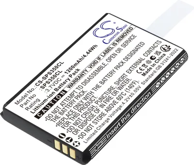 Image de TECHTEK Batterie compatible avec [SpectraLink] S35, S35 DECT Handset, S37, S37 S35 DECT Handset remplace 84743432