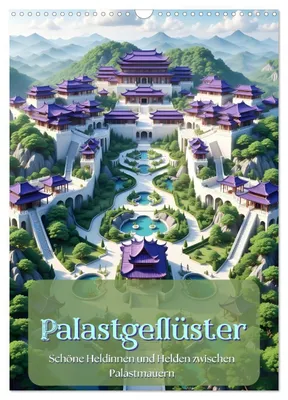 Produktbild von Palastgeflüster (Wandkalender 2027 DIN A3 hoch), CALVENDO Monatskalender