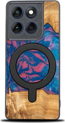 Produktbild von Holzhülle für Motorola Edge 70, Bewood Unique Neons Vegas für MagSafe