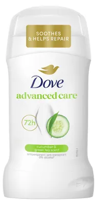 Produktbild von Dove Advanced Care Gurke & Grüner Tee Antitranspirant-Stick 50 ml