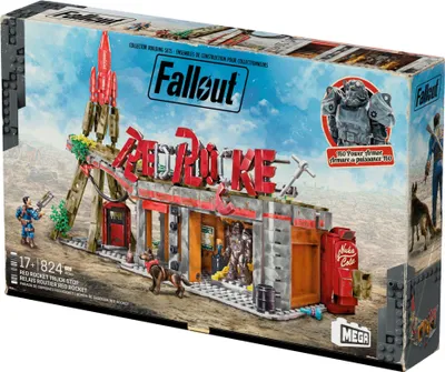 Image de Zestaw Konstrukcyjny MEGA Fallout: Stacja Paliw Czerwony Rakiet